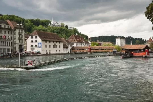 Photo of Kapellbrücke, Lucerne, Switzerland by Shreya Gupta