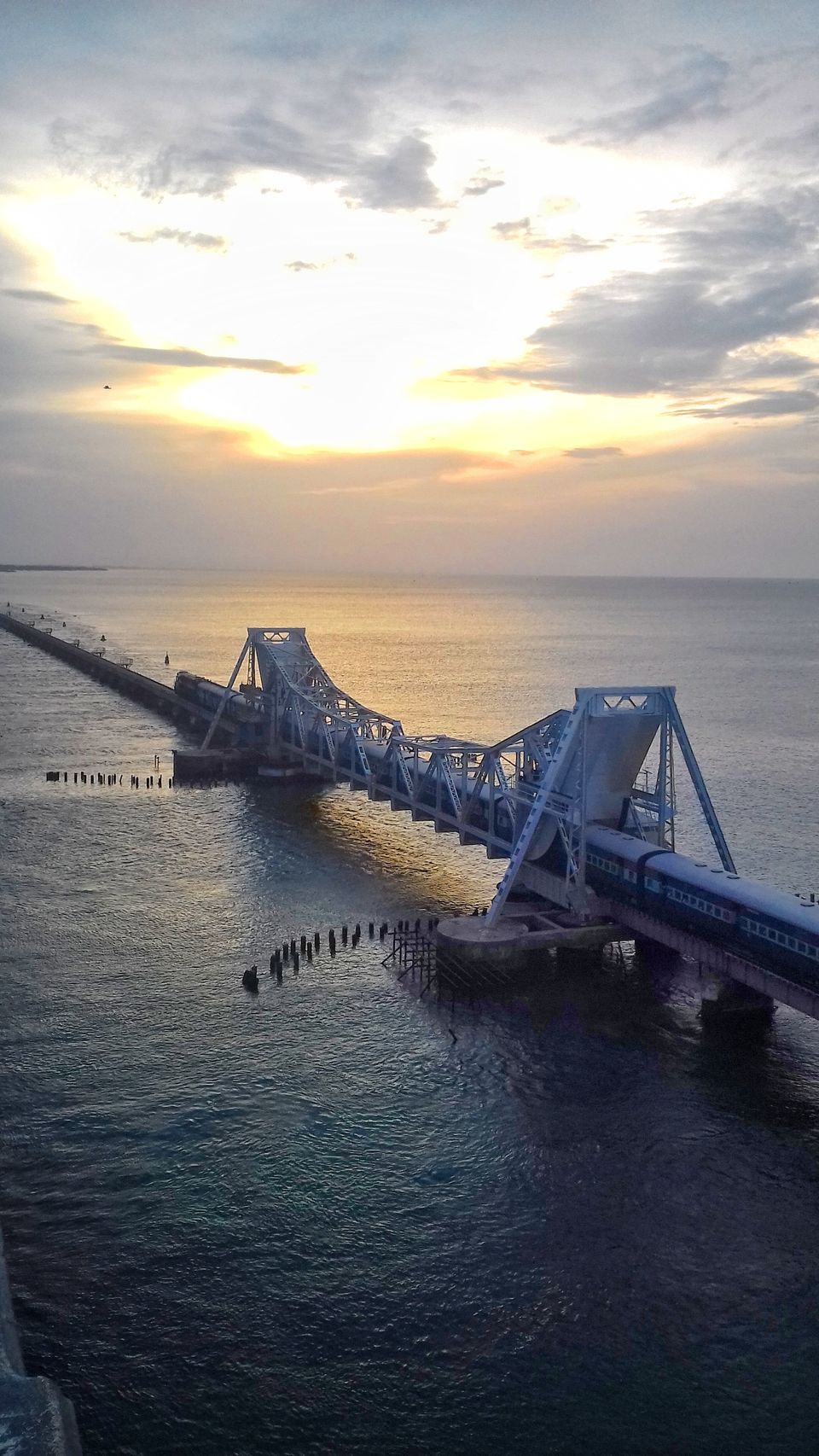 Photo of Pamban Bridge, Pamban, Tamil Nadu, India by Pranav Harish