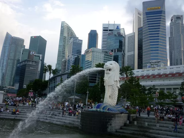 Photo of Merlion Park Singapore by Saurabh Dutta