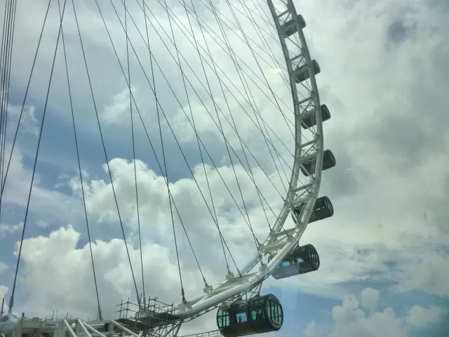 Photo of Singapore Flyer Raffles Avenue Singapore by Saurabh Dutta