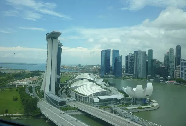 Photo of Singapore Flyer Raffles Avenue Singapore by Saurabh Dutta