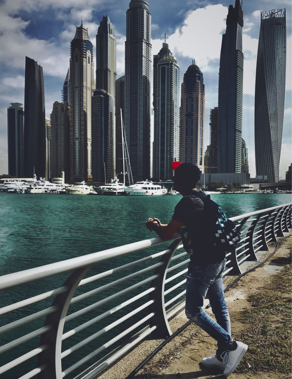 Photo of Dubai Marina - Dubai - United Arab Emirates by Aditya Chugh