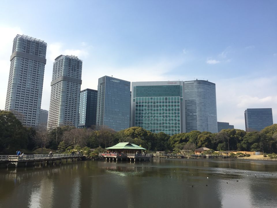 Photo of Hamarikyu Gardens, Chuo, Tokyo, Japan by Mariya Nalawala