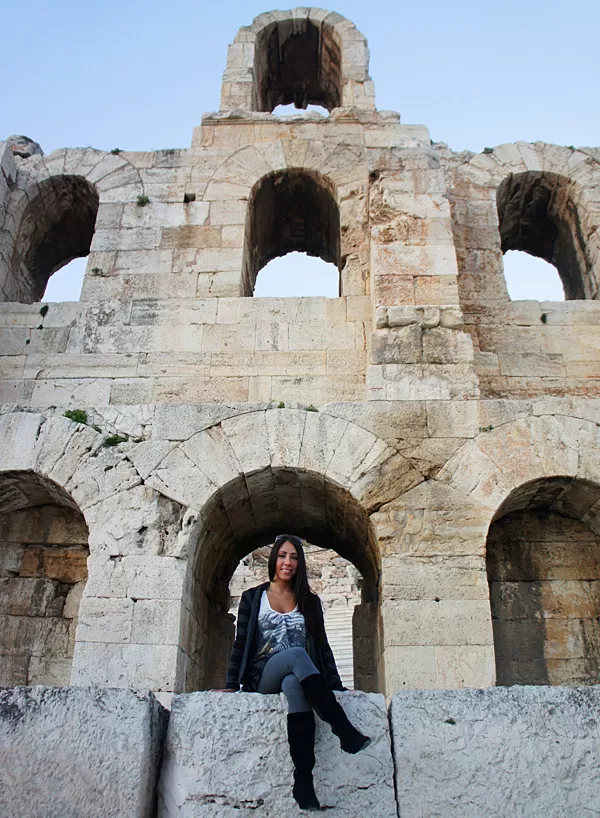 Photo of Odeon of Herodes Atticus, Athens, Kentrikos Tomeas Athinon, Greece by Julie