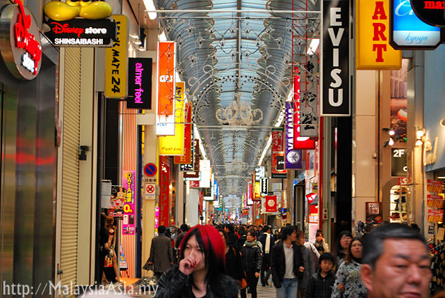 Photo of Shinsaibashisuji, Osaka, Osaka Prefecture, Japan by Junior Hogan