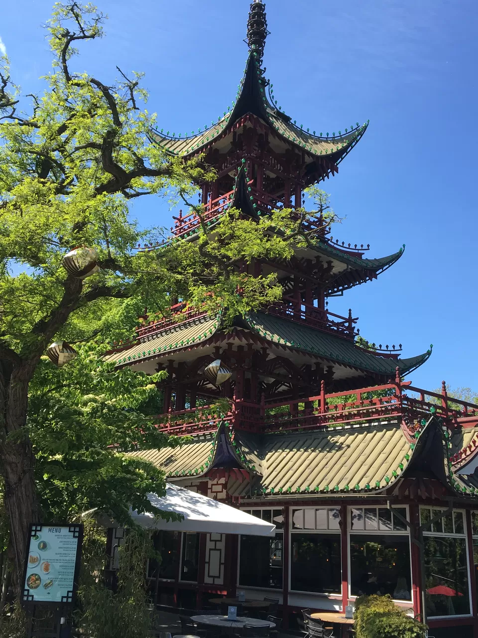 Photo of Tivoli Gardens, Vesterbrogade, København V, Denmark by Himanshi Mundeja
