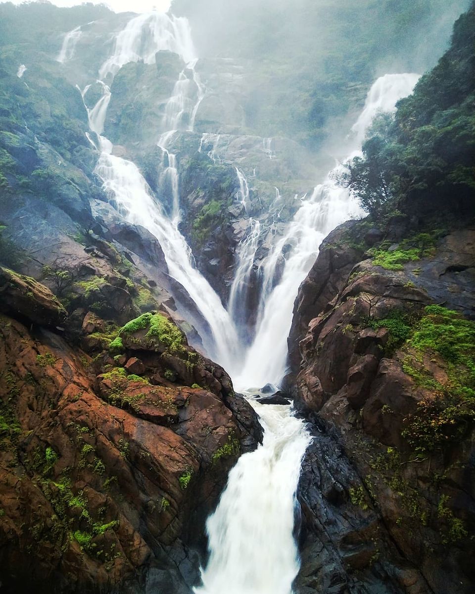 Photo of Five Tourists Rescued After They Got Stuck On The Way Towards Dudhsagar Falls Amid Gushing River 1/4 by Bongyatri - Sourav and Anindita
