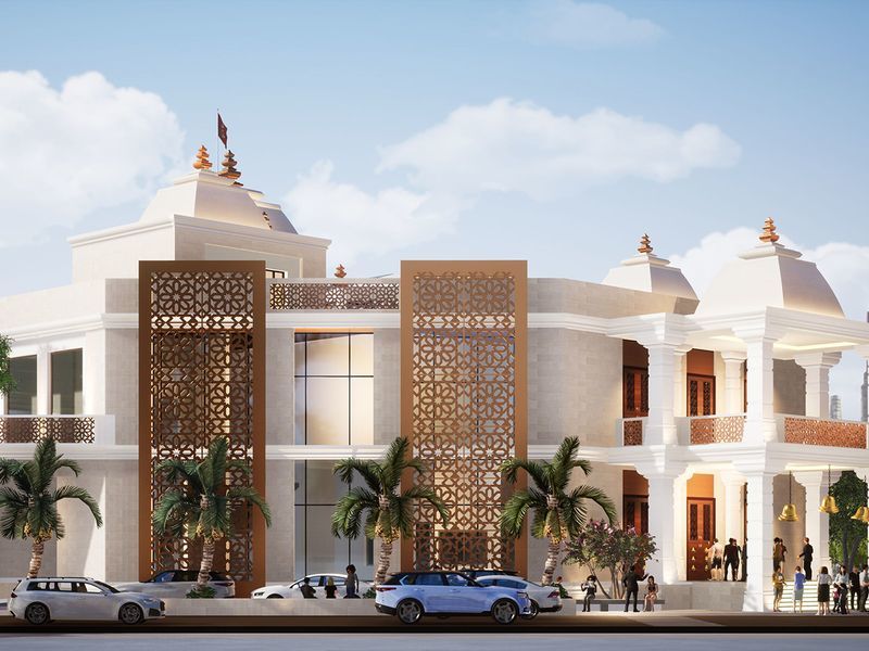 Photo of Hindu Temple In The Port City Of Dubai, Jebel Ali To Be Completed By Diwali, 2022 by Bongyatri - Sourav and Anindita
