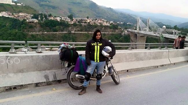 Photo of 20-year-old Pakistani Female Rider Rides From Lahore to Kashmir 7/10 by Ashutosh Shrivastava