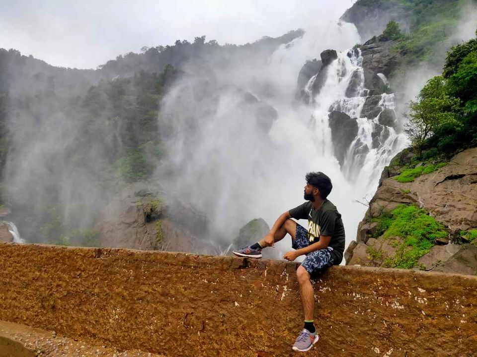 Photo of Dudhsagar Waterfall Trip - Goa, Baga Beach, Baga, Goa, India by Traveling Poet Aakash