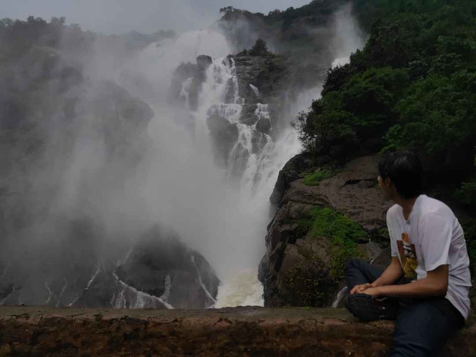 Photo of Dudhsagar Waterfall Trip - Goa, Baga Beach, Baga, Goa, India by Traveling Poet Aakash