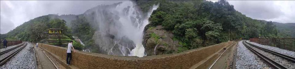 Photo of Dudhsagar Waterfall Trip - Goa, Baga Beach, Baga, Goa, India by Traveling Poet Aakash