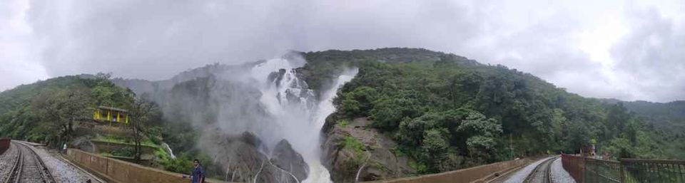 Photo of Dudhsagar Waterfall Trip - Goa, Baga Beach, Baga, Goa, India by Traveling Poet Aakash