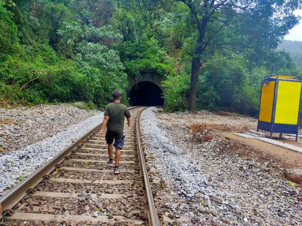 Photo of Dudhsagar Waterfall Trip - Goa, Baga Beach, Baga, Goa, India by Traveling Poet Aakash
