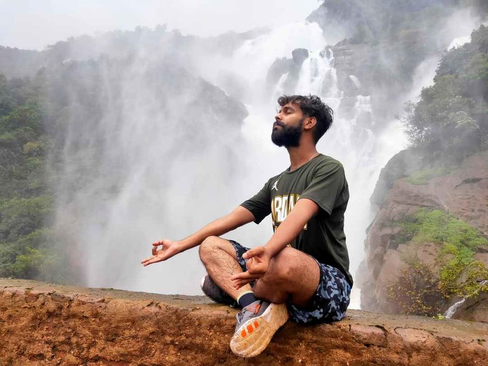 Photo of Dudhsagar Waterfall Trip - Goa, Baga Beach, Baga, Goa, India by Traveling Poet Aakash