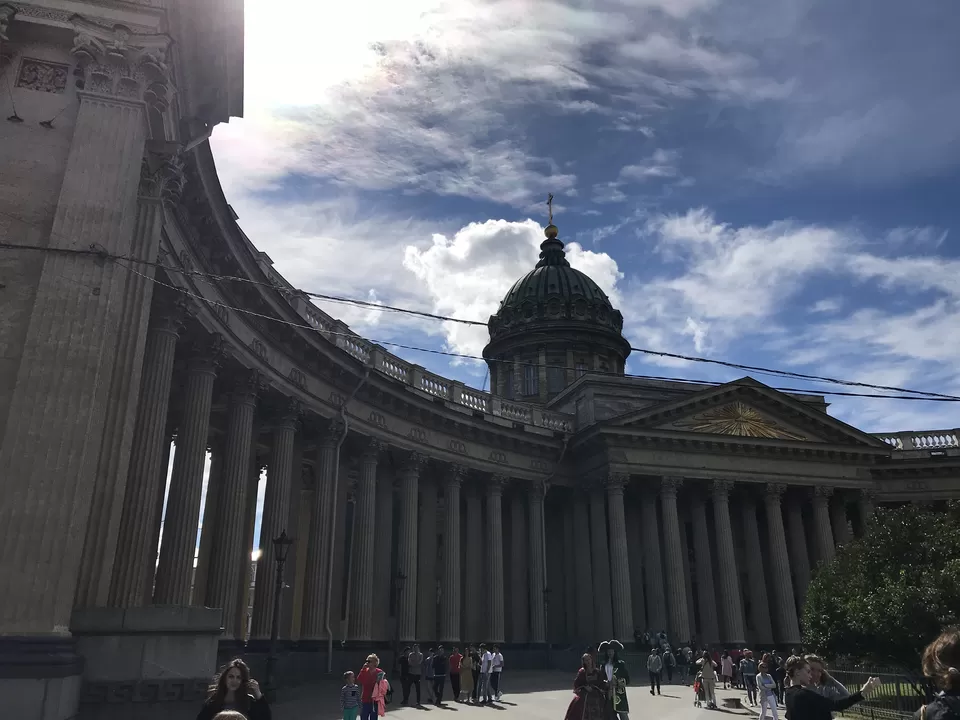 Photo of Kazan Cathedral, Kazan Square, Saint Petersburg, Ленинградская, Russia by Animesh Sood