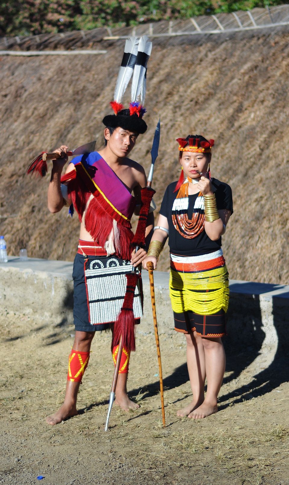 Photo of Kisama Heritage Village, Kohima, Nagaland, India by Kanj Saurav