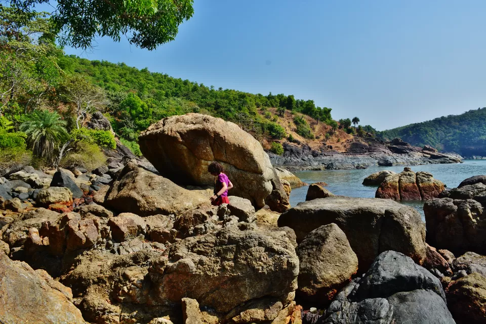 Photo of Half Moon Beach, Gokarna, Karnataka by Kanj Saurav