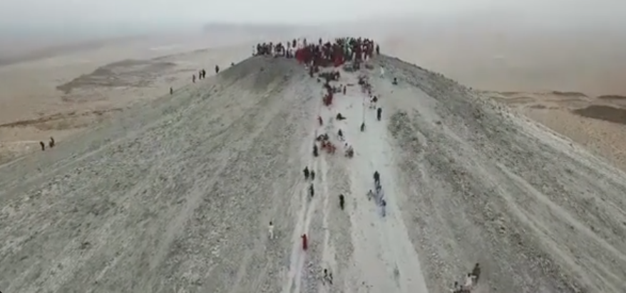 Photo of Why Are The Hindus In Pakistan Climbing A Volcano? by Kanj Saurav