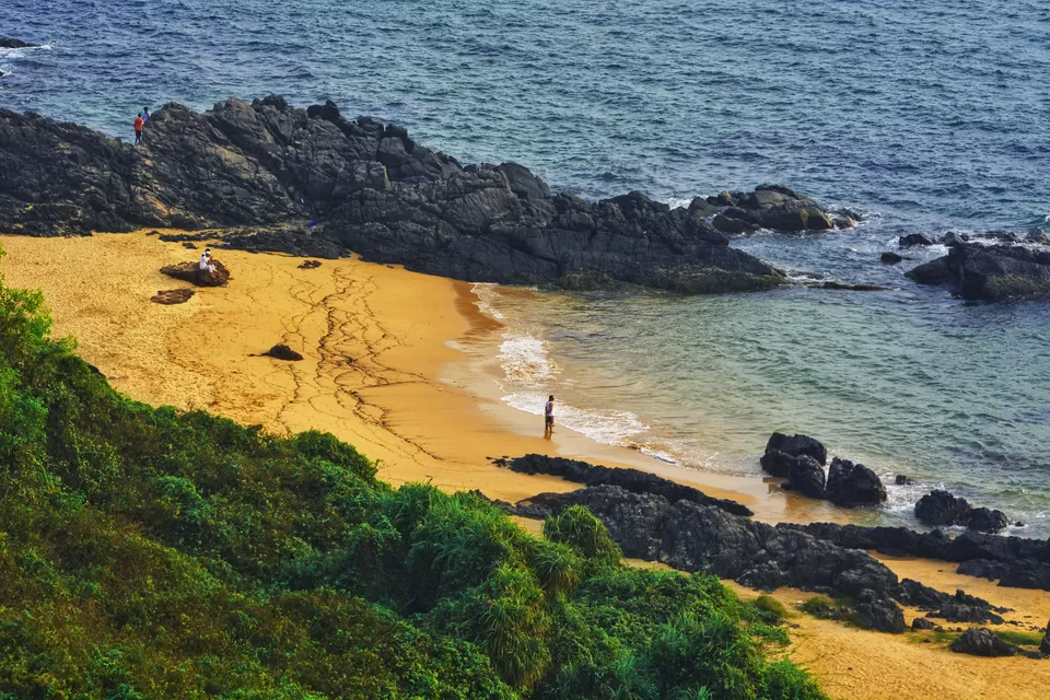 Photo of Grandmother's Hole Beach, Goa by Kanj Saurav