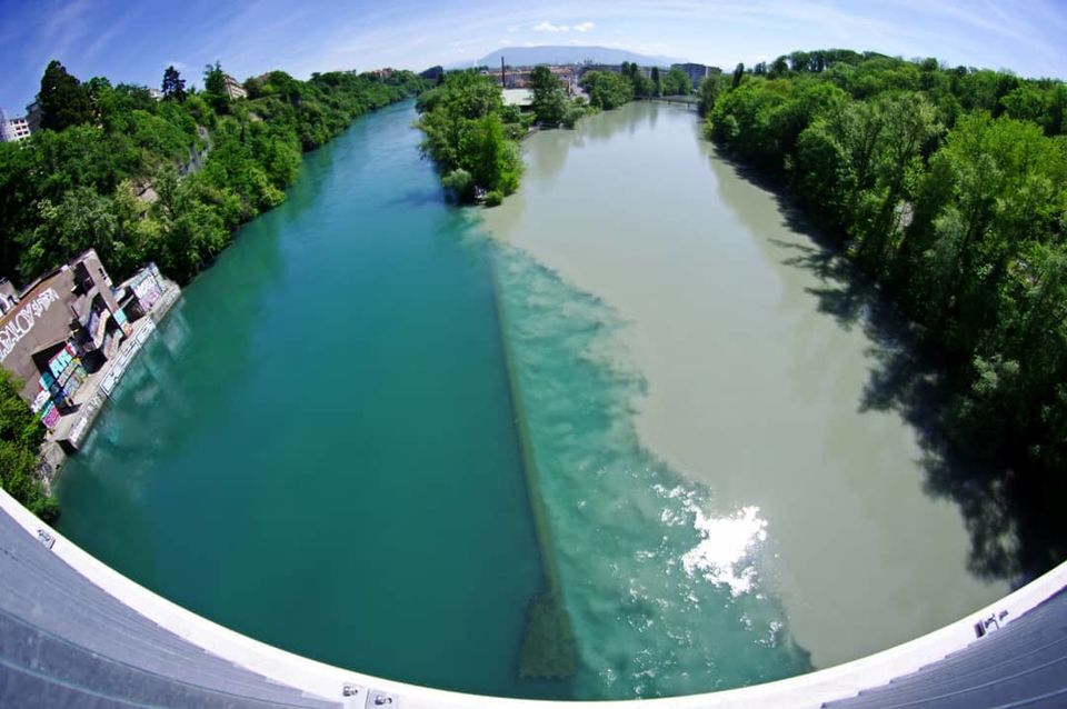 Photo of Colourplay at The Confluence of Water Bodies Across the World 7/9 by Kanj Saurav