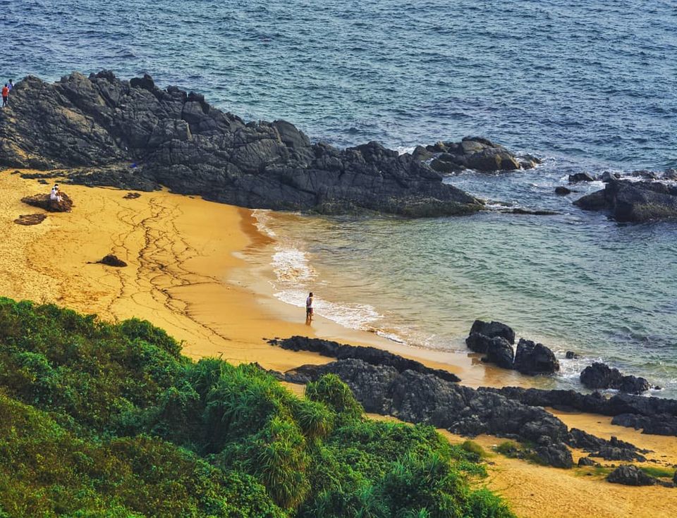 Photo of Grandmother's Hole Beach, Goa by Kanj Saurav