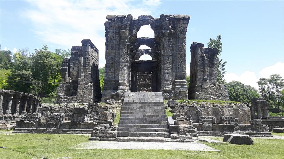 Photo of Martand Sun Temple – the pride of Kashmir, now in ruins 12/12 by Bee The Musafir