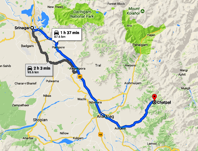 Photo of Stopping by 'Chatpal' -my South Kashmir diary Part 1 2/15 by Bee The Musafir
