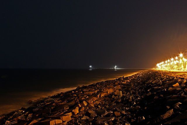 Photo of Rock Beach, Puducherry, India by Kran