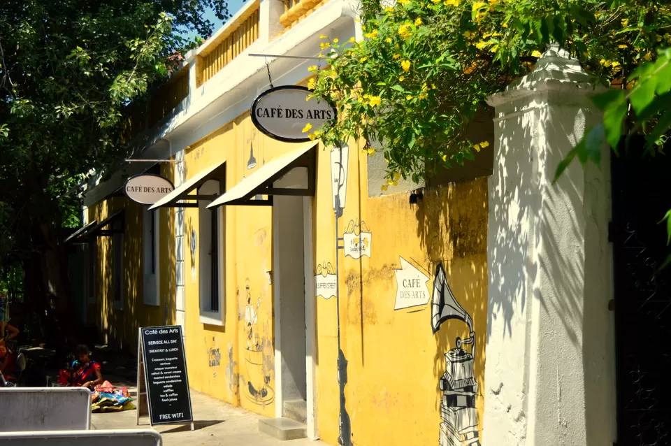 Photo of Cafe des Arts, Puducherry, India by Dhruv Kaicker