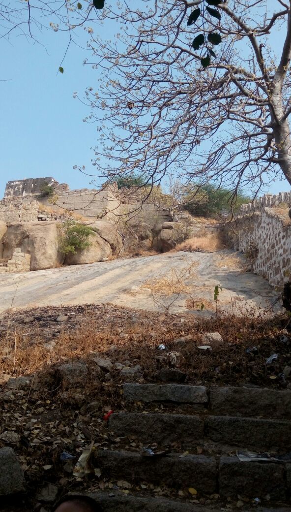 Photo of Bhongir Fort, Bhuvanagiri, Telangana, India by Karim S A
