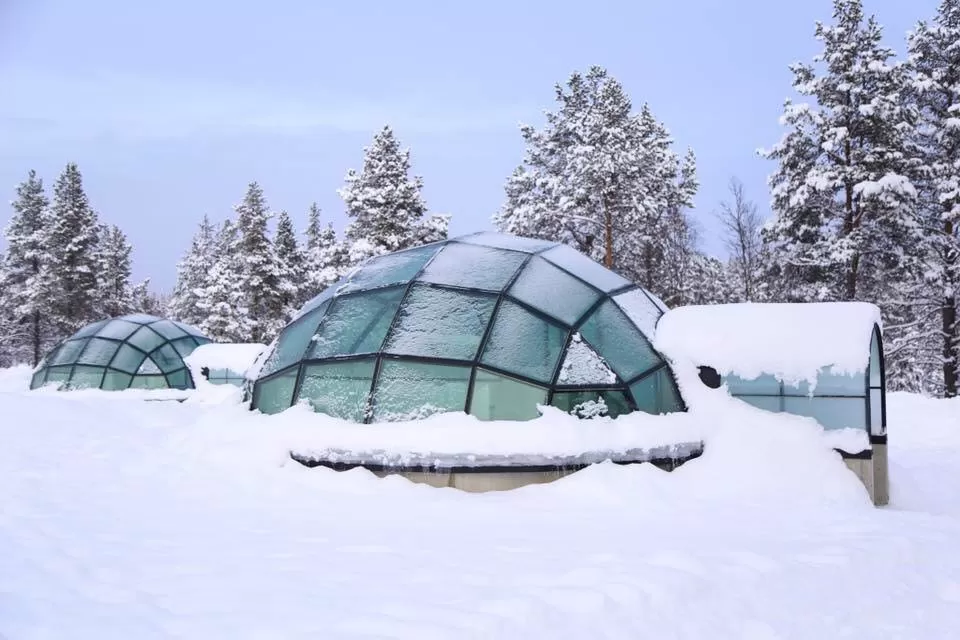 Photo of Kakslauttanen Igloo West Village, Sodankylä, Finland by Deepa Subramanian