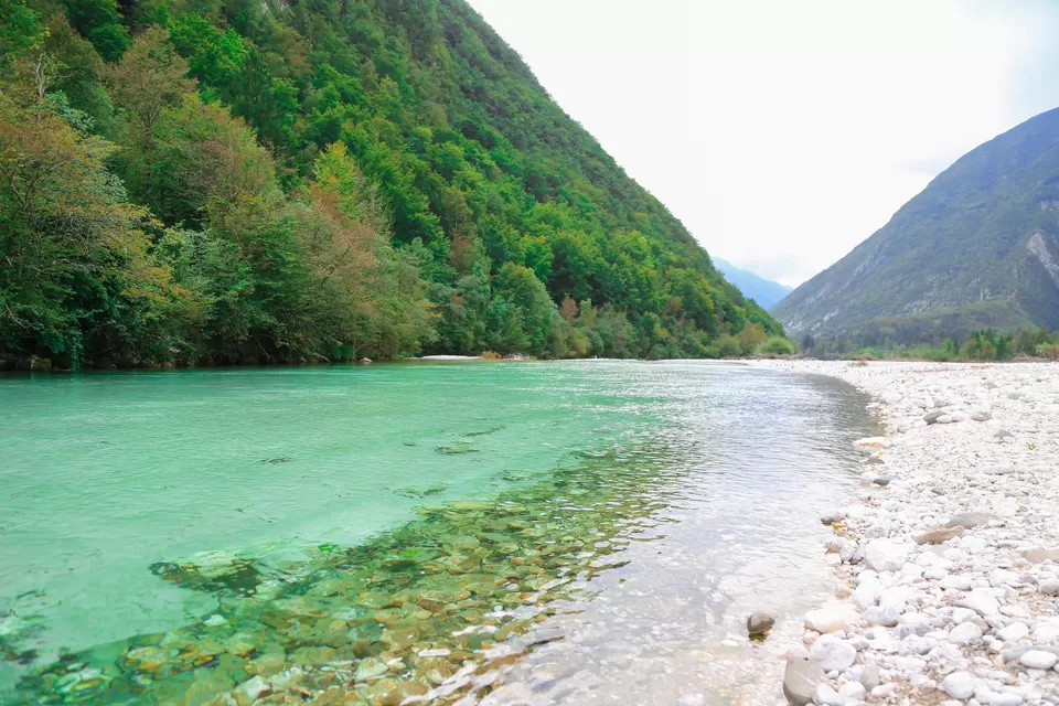 Photo of Soča, Tolmin, Slovenia by Deepa Subramanian