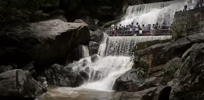 Photo of Suruli falls, Suruli R.F., Tamil Nadu, India by E Jey