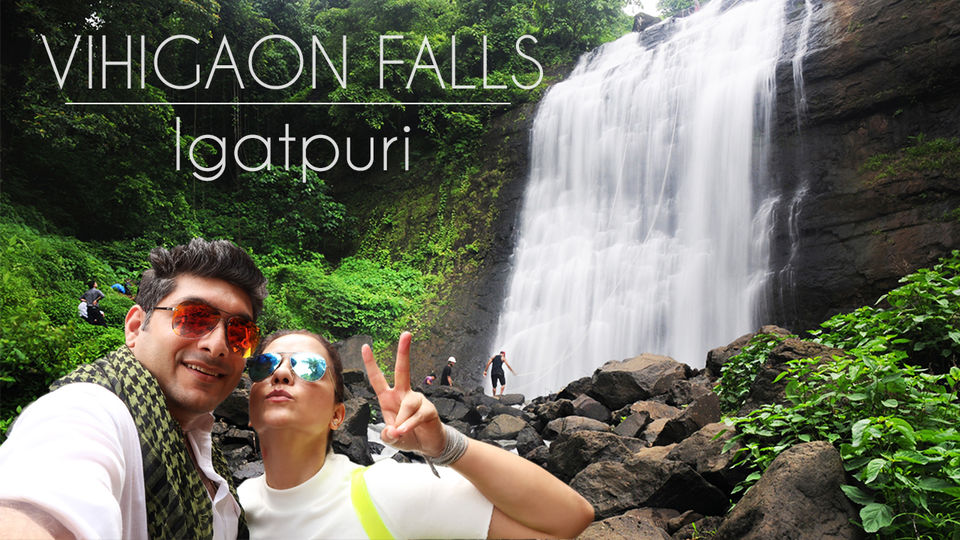 Photo of Vihigaon Waterfall (Igatpuri ) in the Ford Endeavour 2017 | Vlog by Nomad Sam