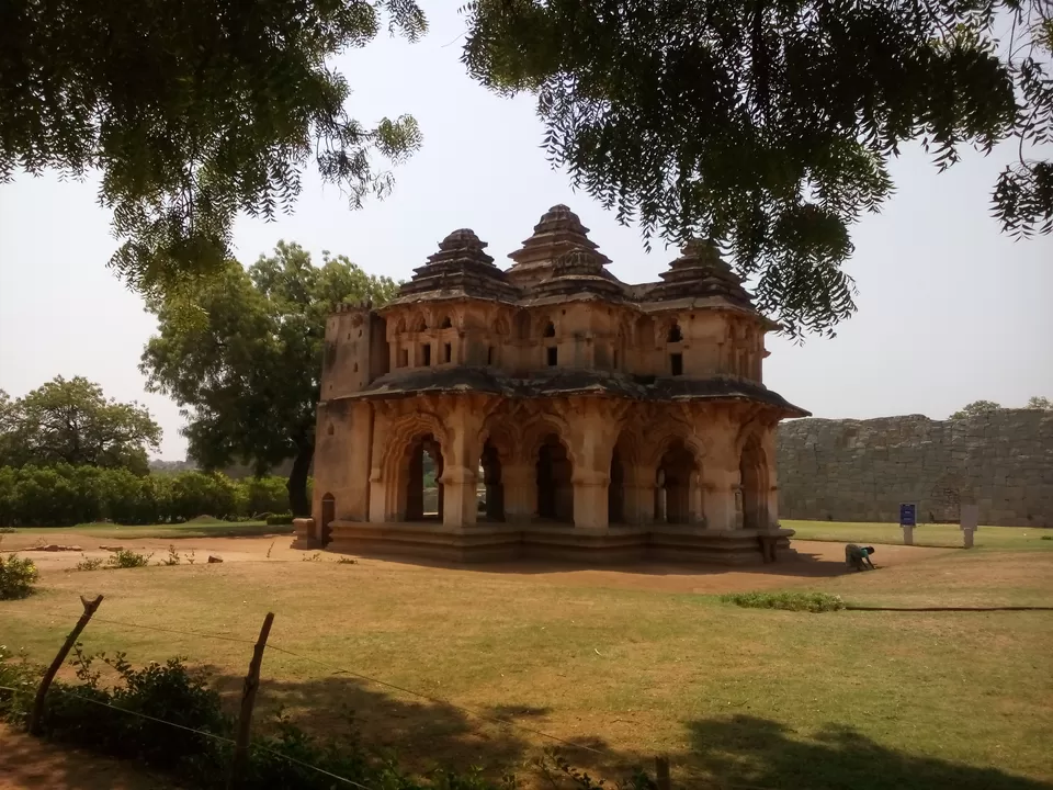 Photo of Elephant Stables, Karnataka, India by Traveller