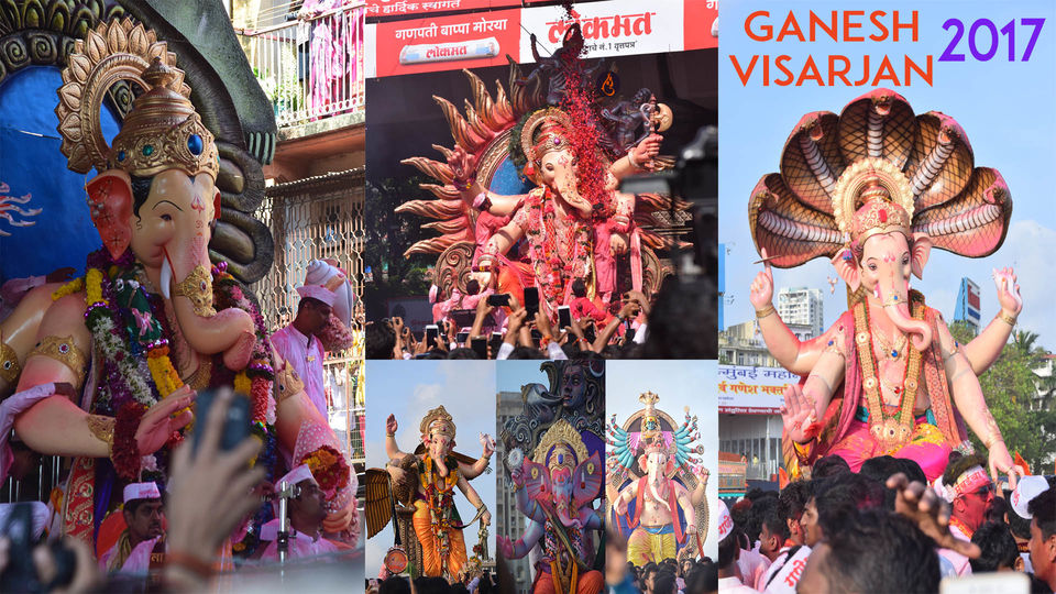 Photo of Ganpati Visarjan In Mumbai, Girgaon Chowpaty by Backpackers