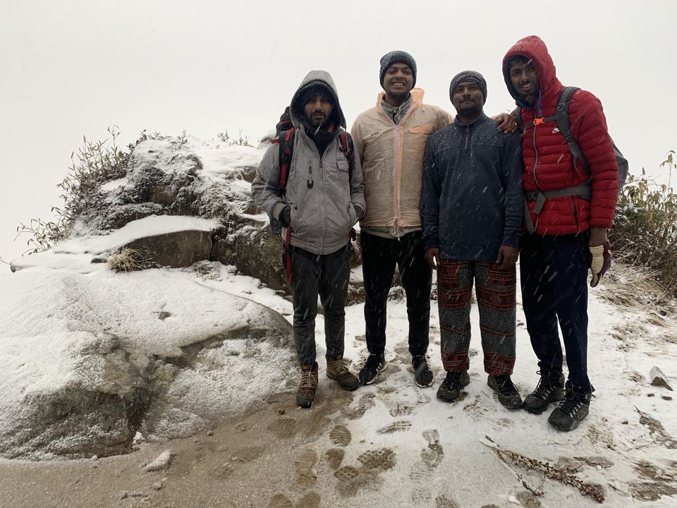 Photo of Snowfall in Enchanting Dzukou Valley by Pramod Reddy