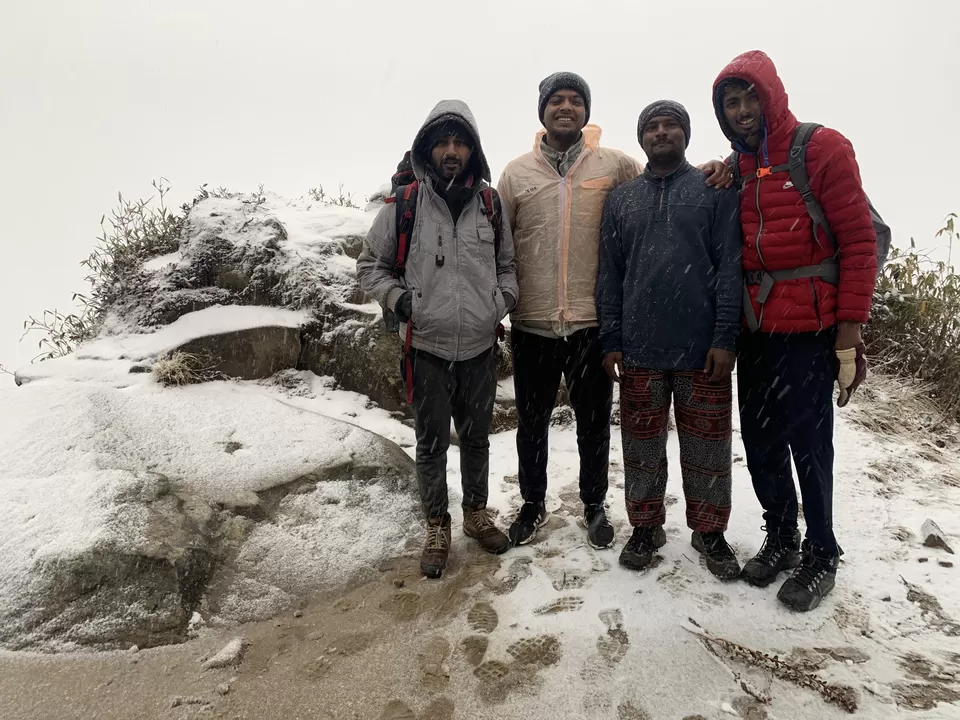 Photo of Snowfall in Enchanting Dzukou Valley by Pramod Reddy