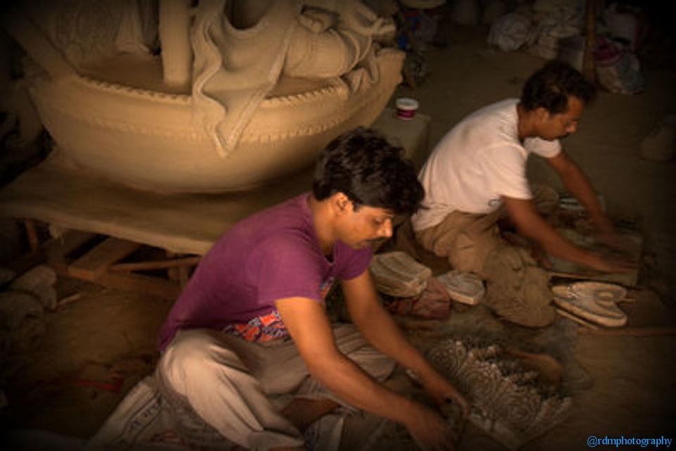 Photo of Making of GODs - Idols making In Chitranjan Park 6/14 by Rajeshwar Dayal Mathur