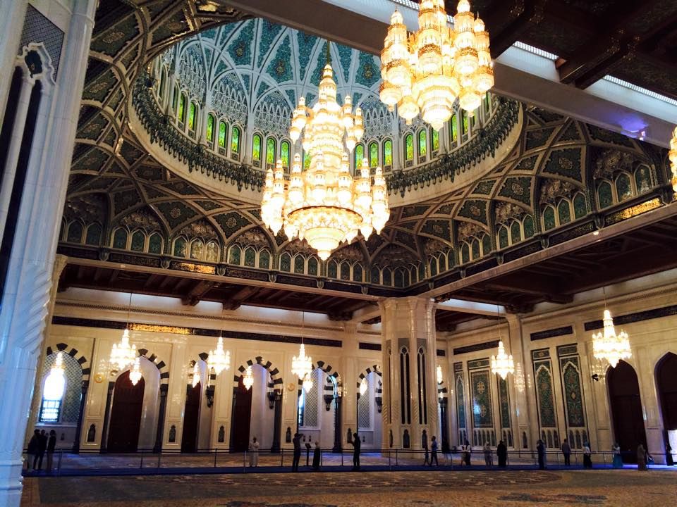 Photo of Sultan Qaboos Grand Mosque, Sultan Qaboos Street, Muscat, Muscat Governorate, Oman by We Unsettled Soul