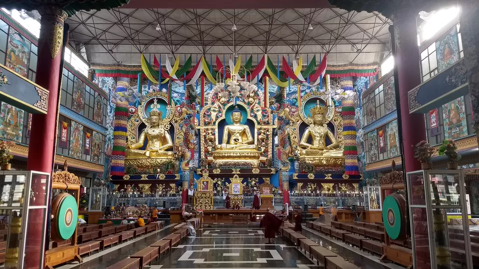 Photo of Namdroling Monastery, Bylakuppe, Karnataka, India by Savaari
