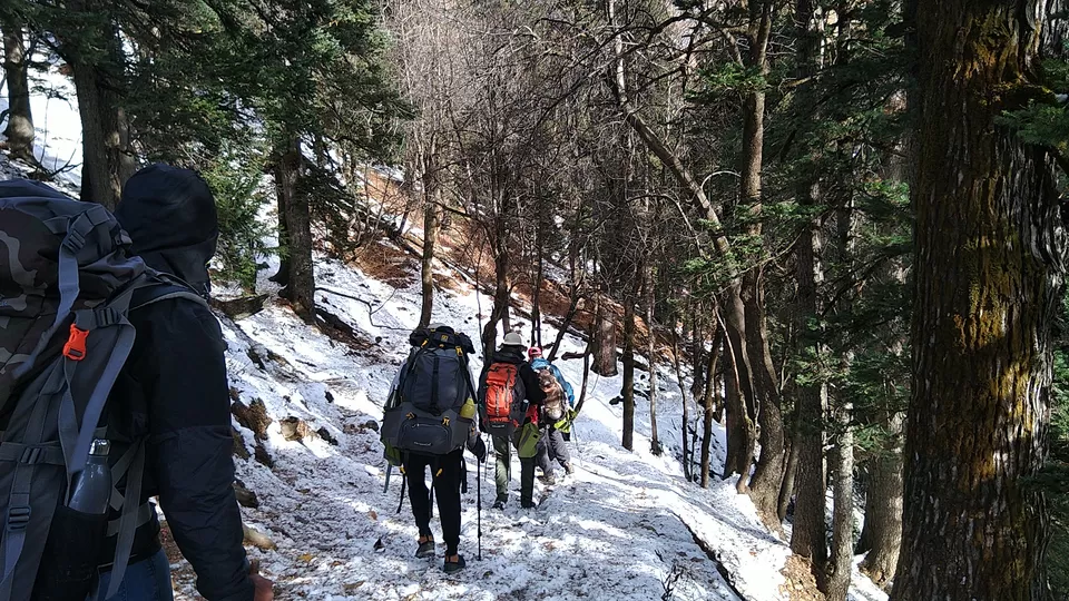 Photo of The Chandranahan Lake Trek: A White carpet of snow. by PANKAJ KUMAR