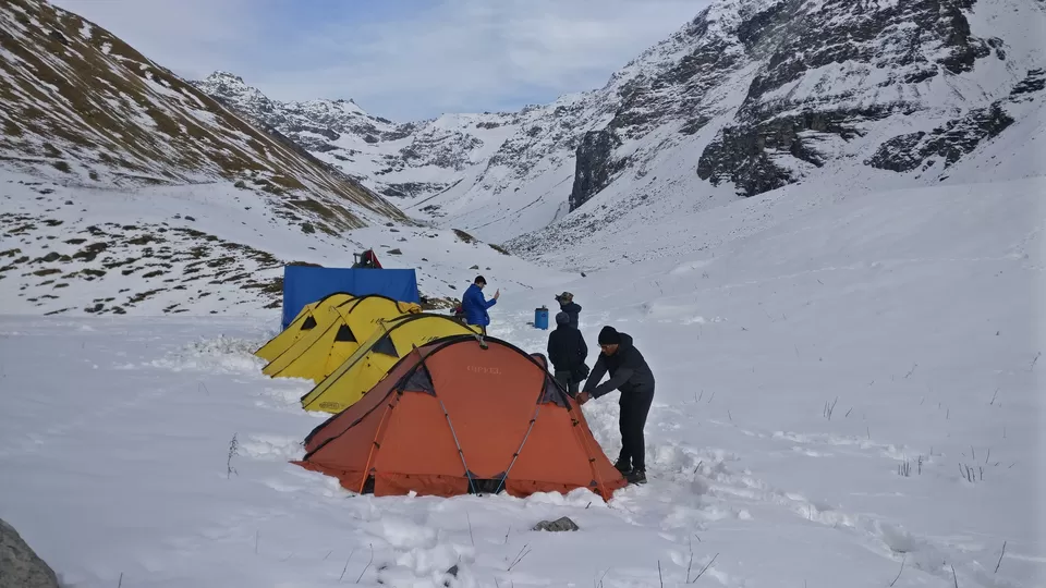 Photo of The Chandranahan Lake Trek: A White carpet of snow. by PANKAJ KUMAR