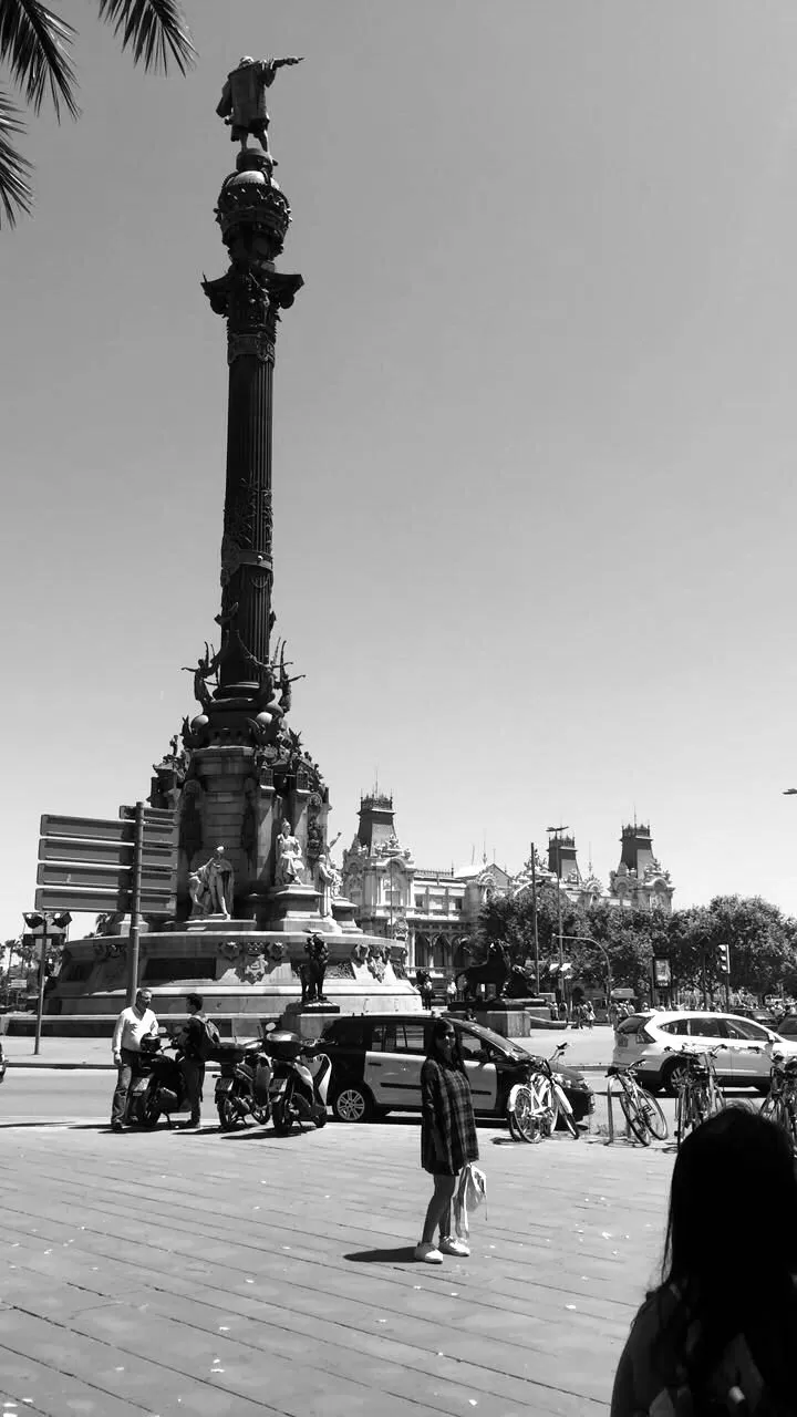 Photo of Columbus Monument, Barcelona, Plaça Portal de la pau, Barcelona, Spain by Payal Shah