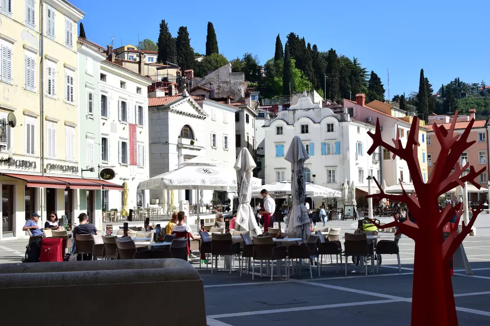 Photo of Tartini Square, Piran, Slovenia by Pallavi Das