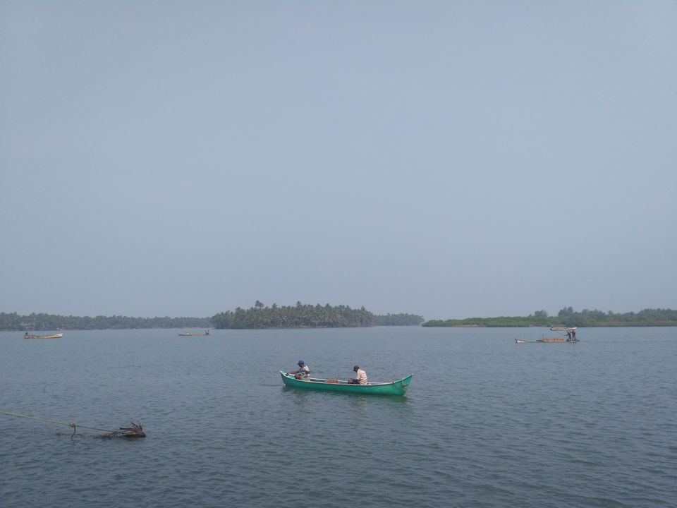 Photo of Rendezvous by the backwater and sea at Malpe..... by tanwistha gope