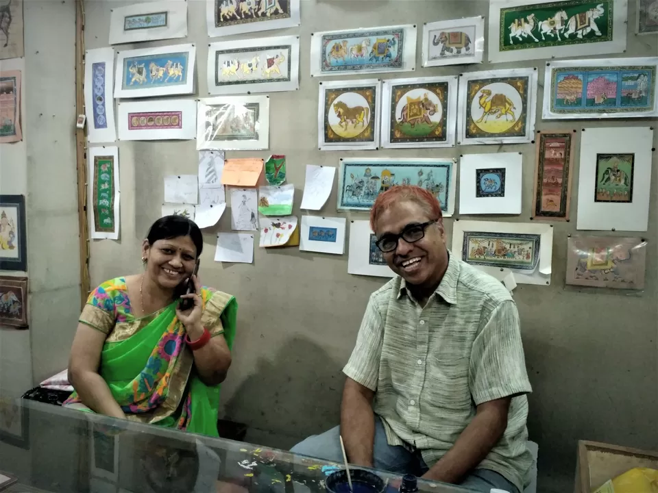 Photo of GOTHWAL ART, Udaipur, Rajasthan, India by tanwistha gope