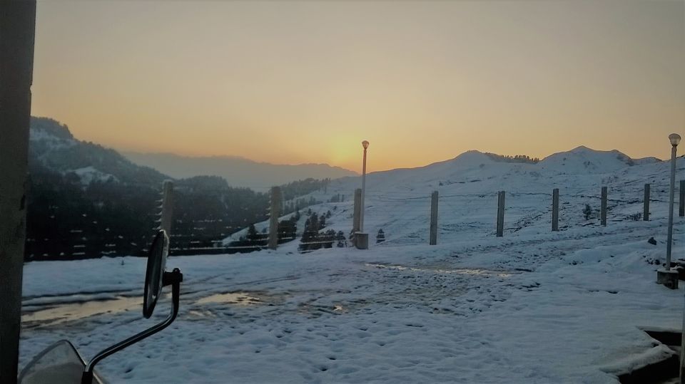 Photo of An old motorcycle and I survived while exploring Prashar lake in the Himalayas 6/9 by Danish Khan
