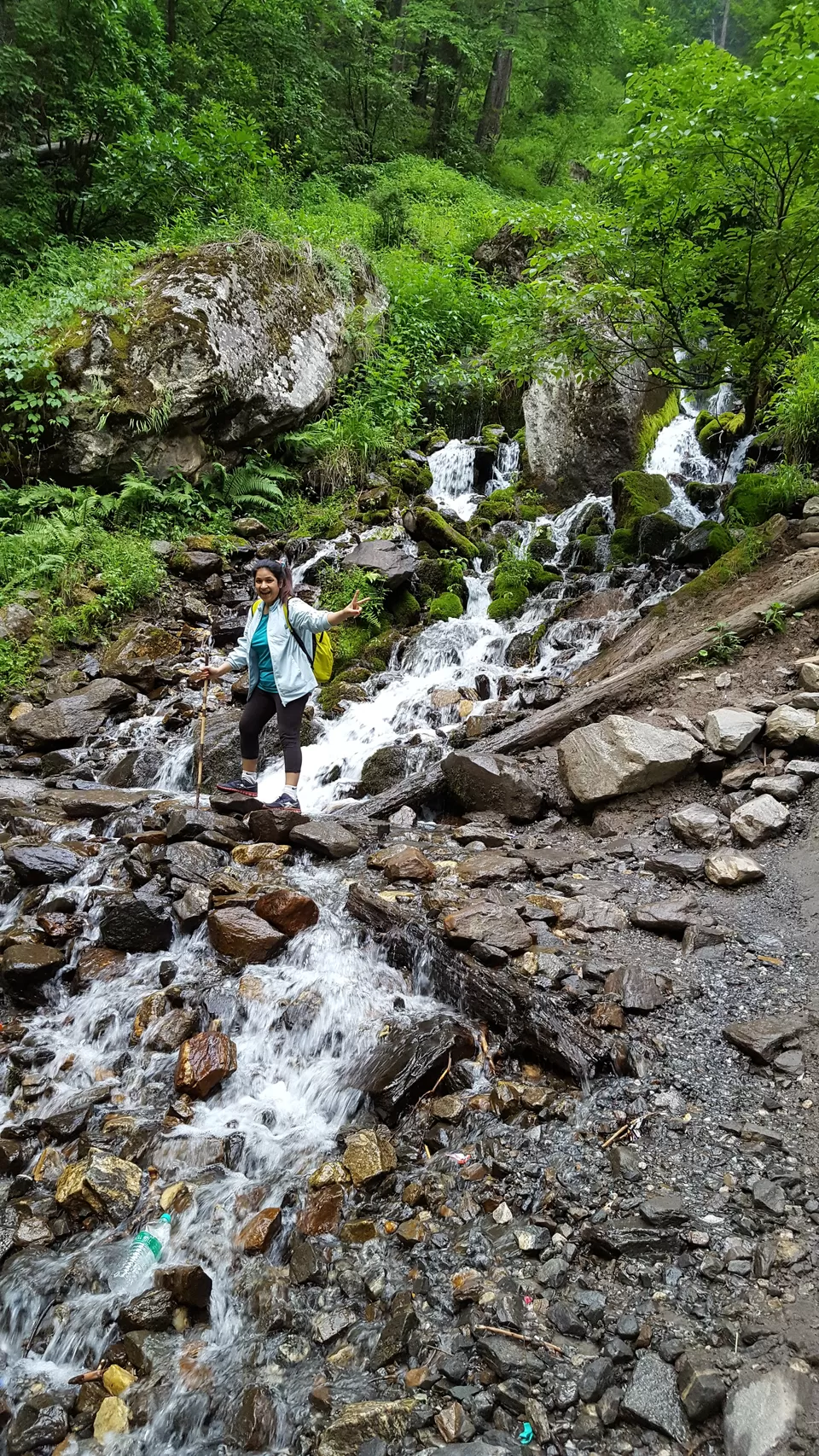 Photo of kheerganga Trek Milestone 1, Sosan, Himachal Pradesh, India by Ruchi Tandon Mandlay